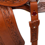 McBryan border stamp team penning saddle MBH08012