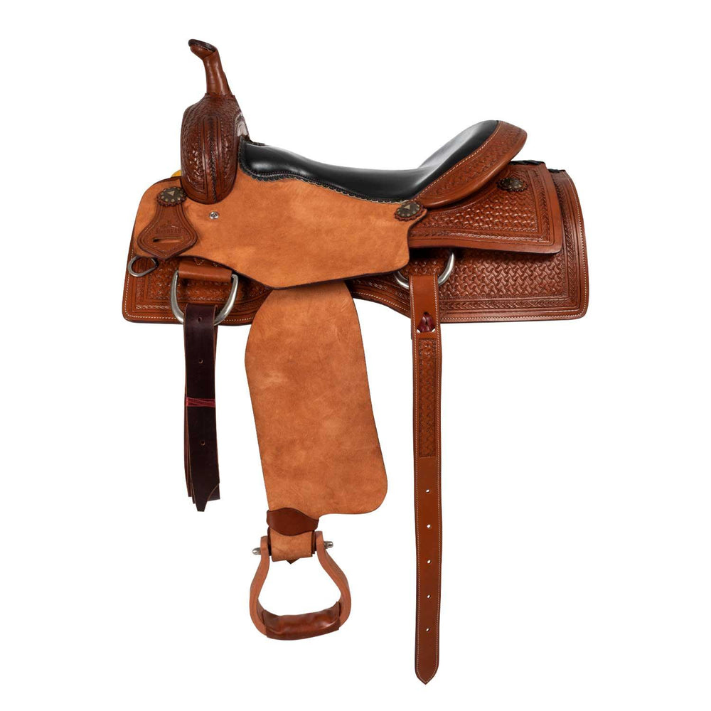 McBryan ranch cutter working cow saddle MBH08015