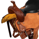McBryan ranch cutter working cow saddle MBH08015