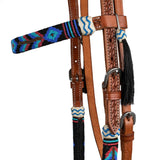 Pool's western beaded embrodery bridle