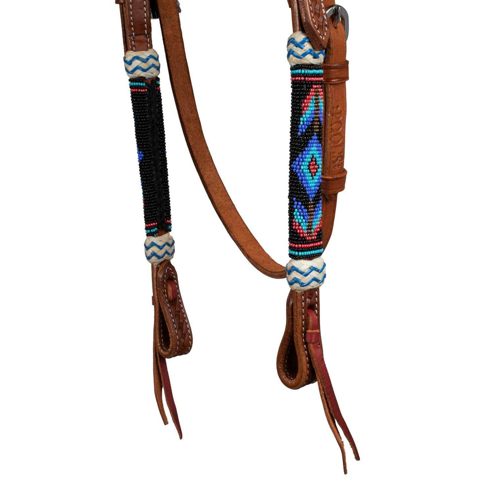 Pool's western beaded embrodery bridle