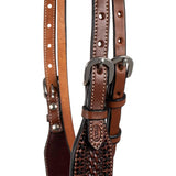 Pool's western bridle with wide browband