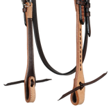 Pool's 2 tone western bridle