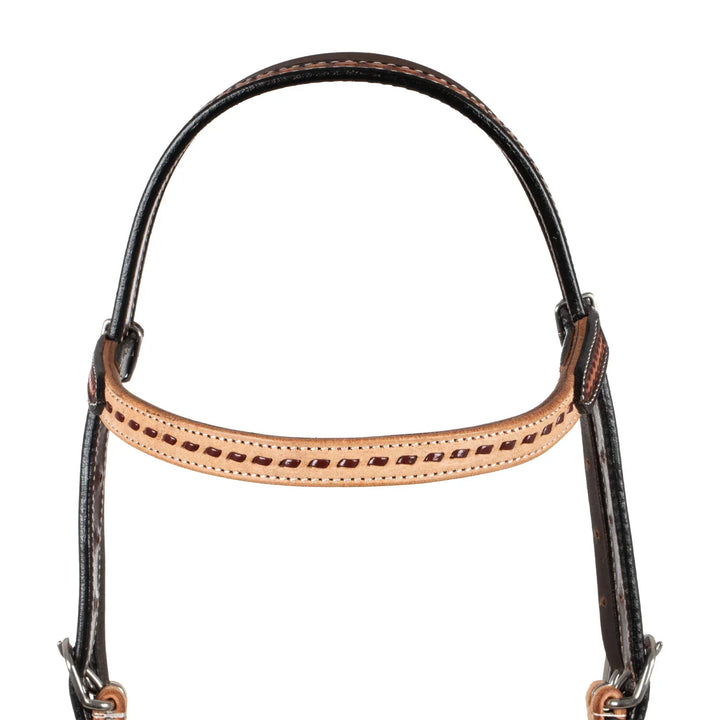 Pool's 2 tone western bridle