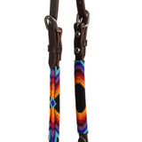 Pool'sserape beaded oiled western one ear bridle