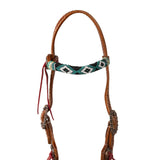 Pool's blue star western bridle