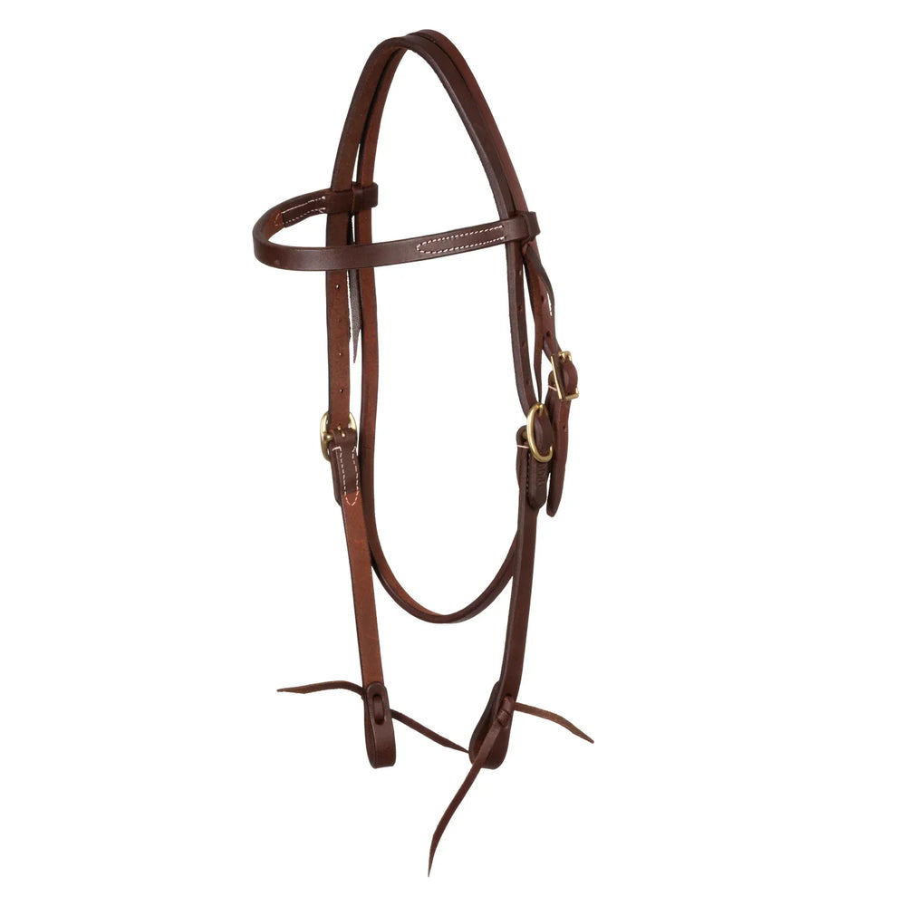 Pool's western tie ends browband bridle