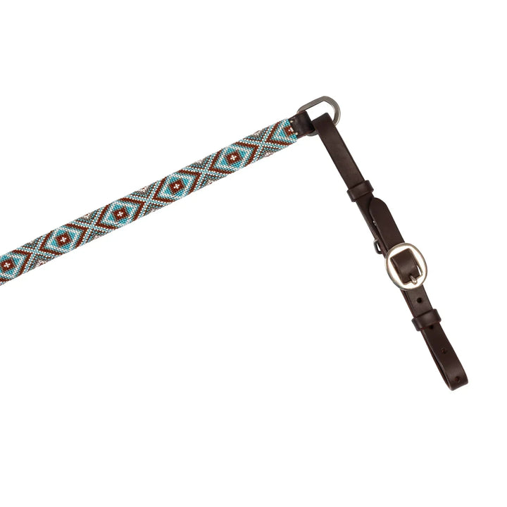 Pool's beaded western oil breastplate