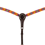 Pool's western multicolor beaded oil breastplate