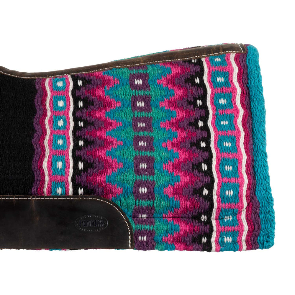 Pool's western wool top felt saddle pad 34' x 36' PLH09007