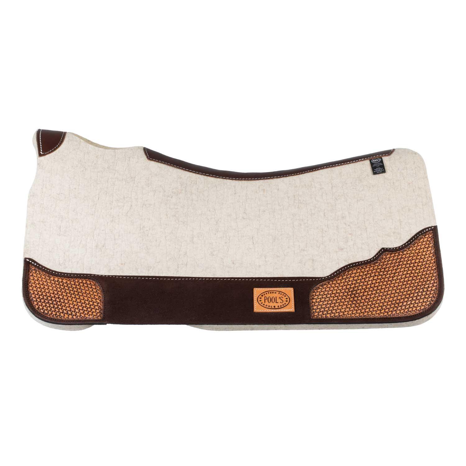 Pool's western felt saddle pad