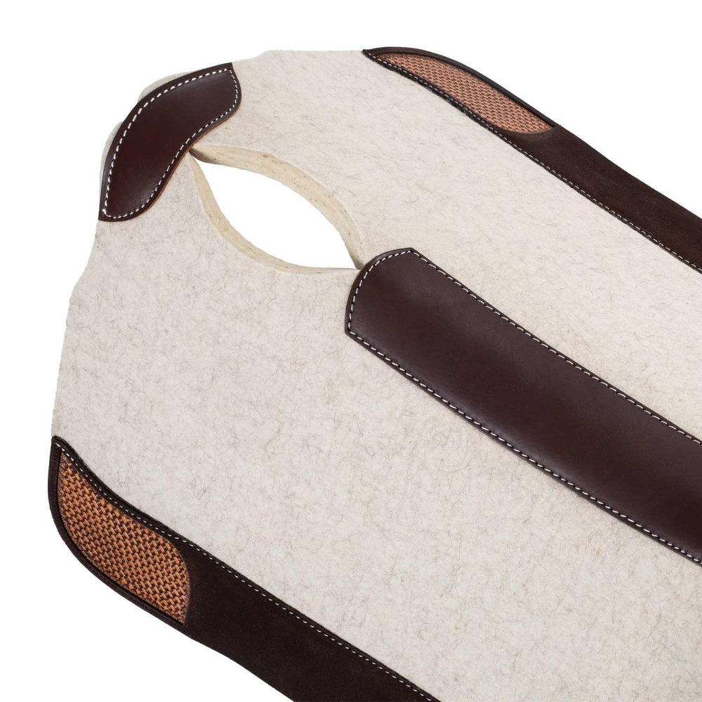 Pool's western felt saddle pad