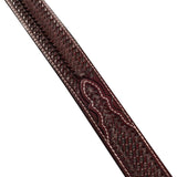 Pool's unisex western belt basket tolled with copper zinc buckle