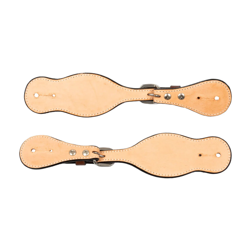 Pool's 2 tone western spur straps