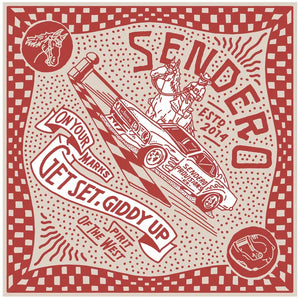 Sendero giddy up bandana