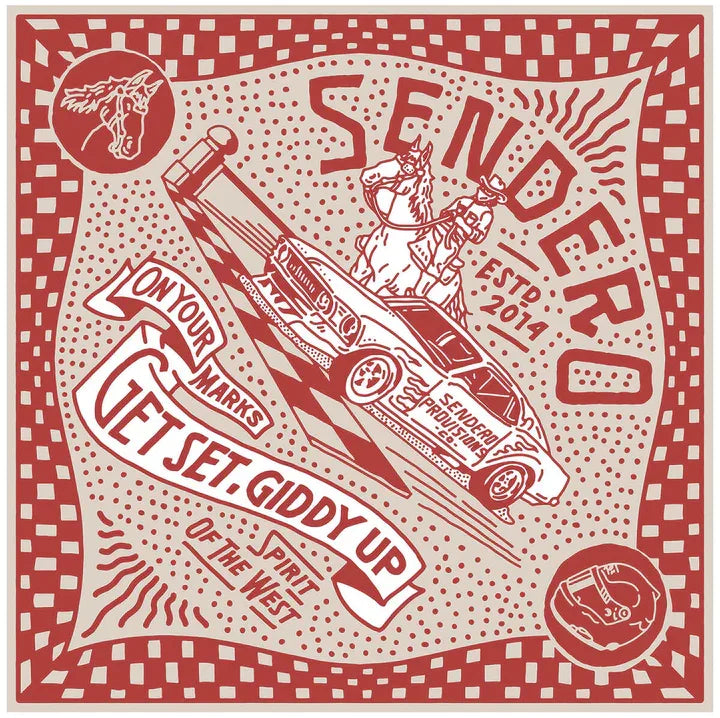 Sendero giddy up bandana
