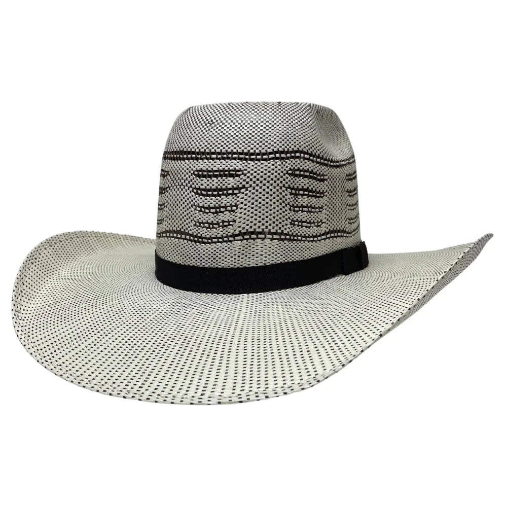 American hat makers Trail Boss |  Open Crown Bangora Straw Cowboy Hat