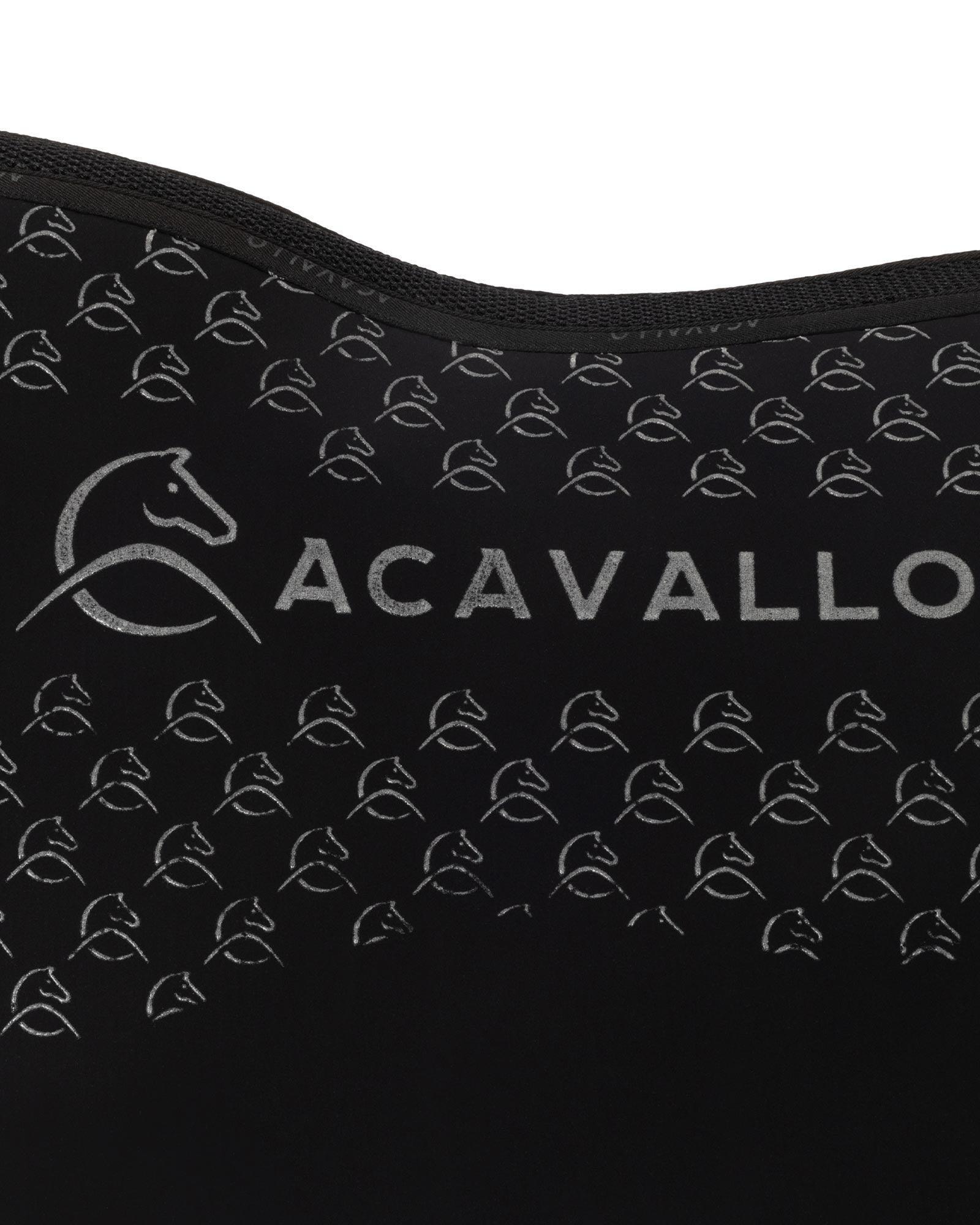Acavallo Saddle pad JS CW-CS lycra & bamboo silicone grip AC 873 - HorseworldEU