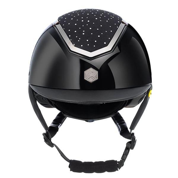 EQX by Charles Owen Kylo crystal wide peak helmet