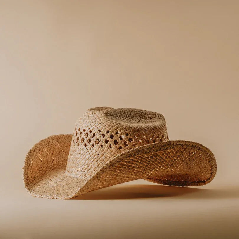 Sandoval Mazatlan raffia cowboy hat for ladies