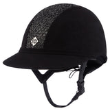 Charles Owen SP8 plus microsuede helmet with sparkly center - HorseworldEU
