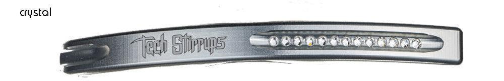 Tech stirrups Venice flat EVO stirrups crystal decoration