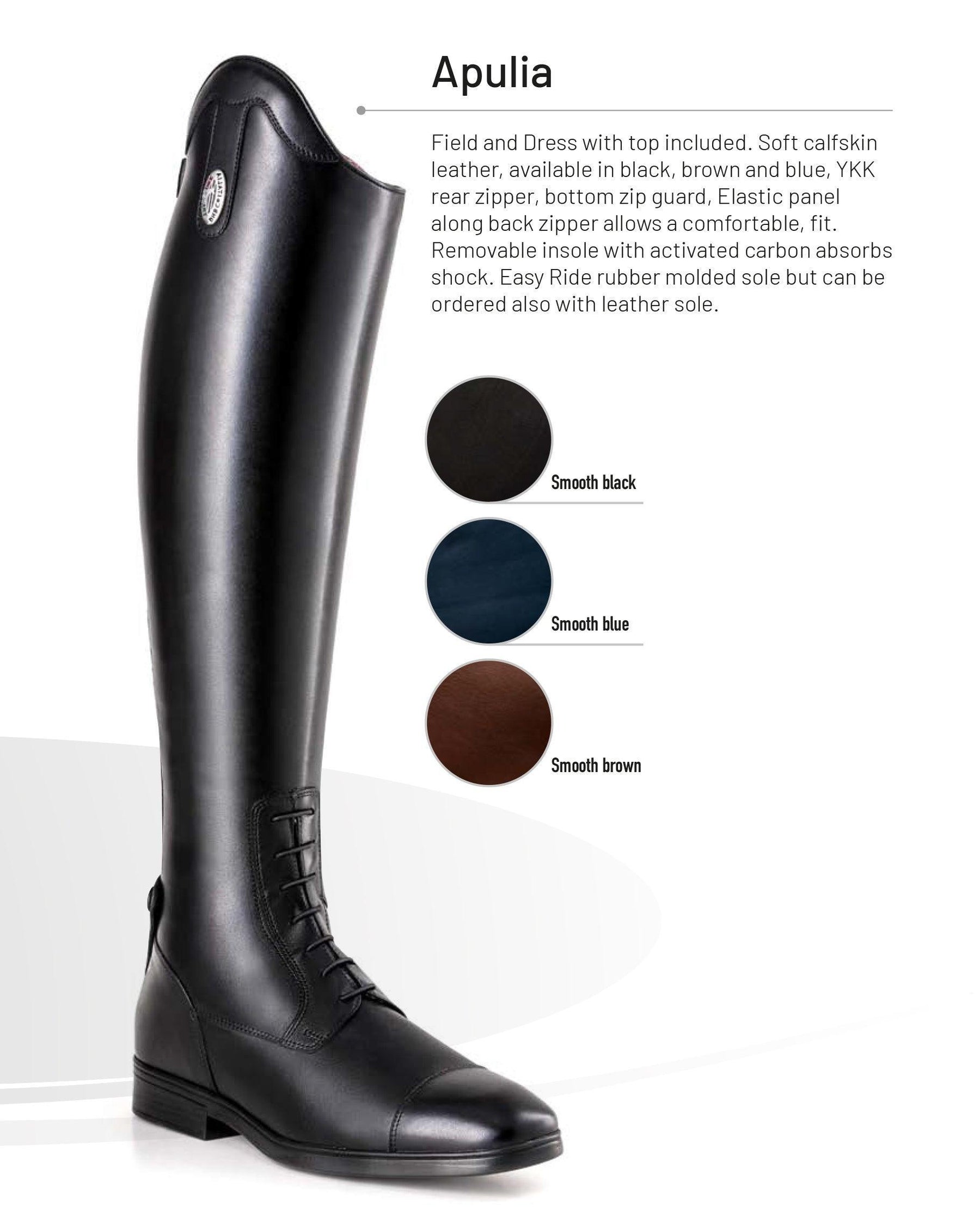 De Niro Tricolore Apulia boot - HorseworldEU