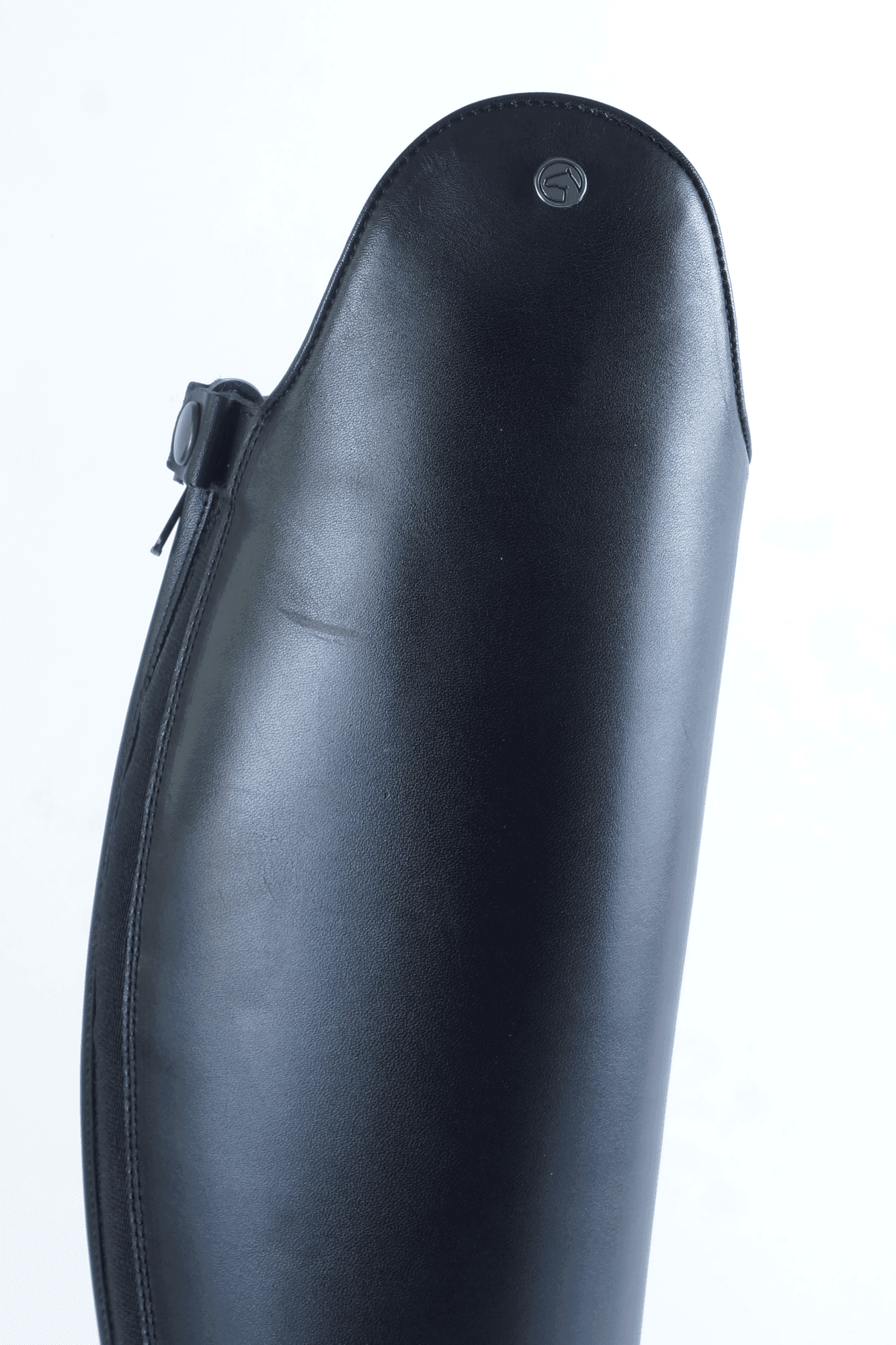 De Niro Tricolore Puro dress boot smooth black leather - HorseworldEU