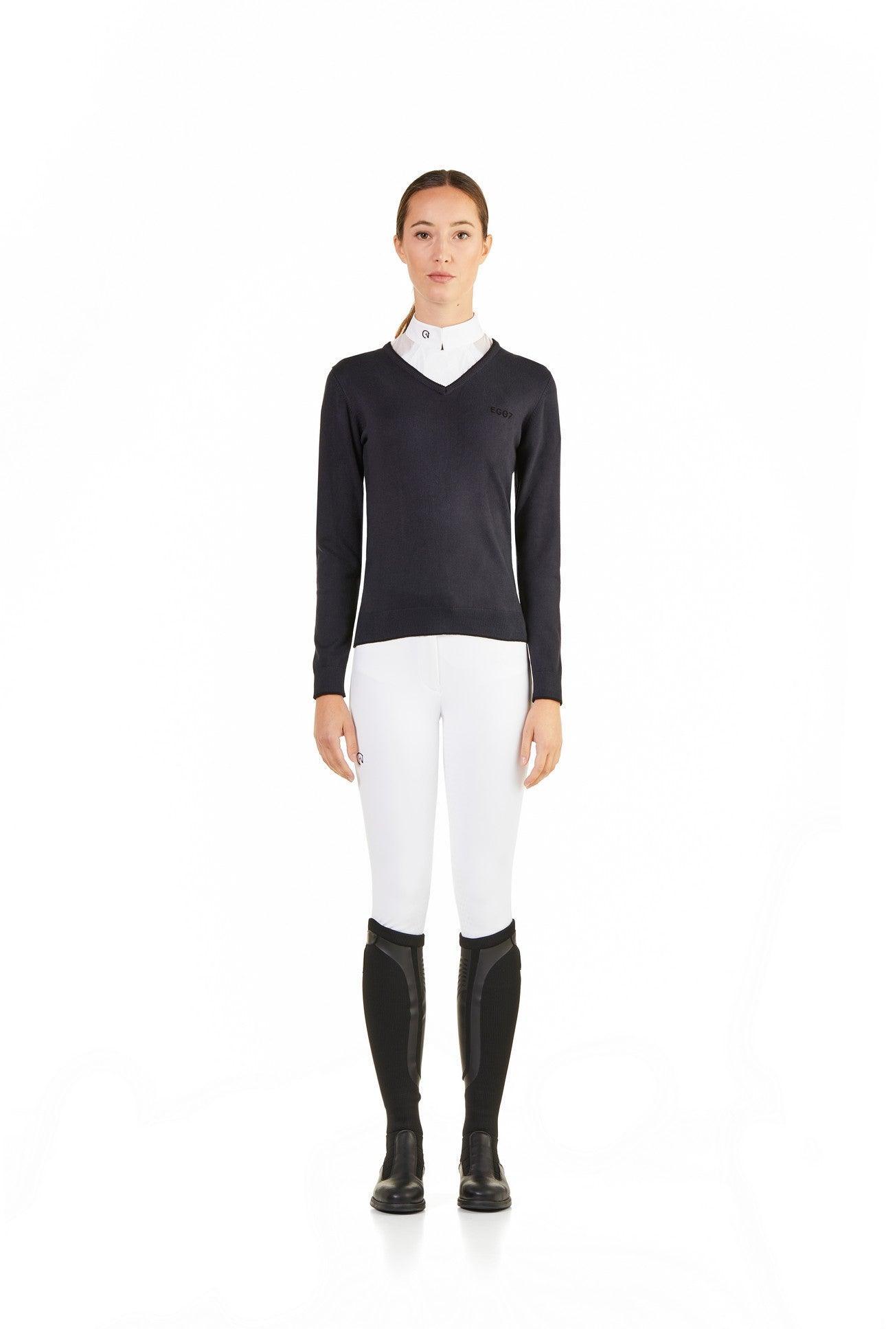 Ego 7 Vic V - neck sweater for ladies - HorseworldEU