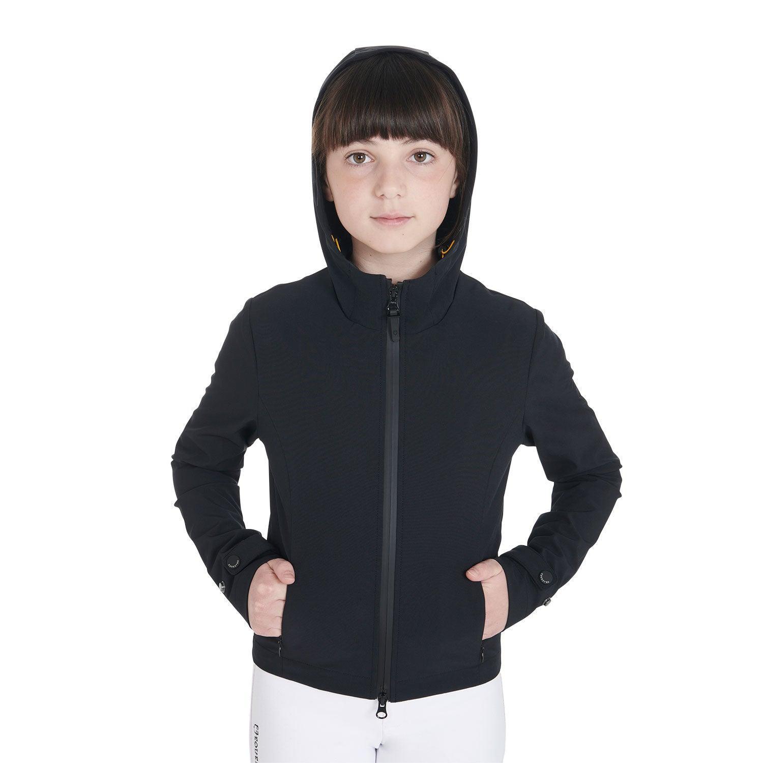 Equestro kids slim fit jacket in technical fabric - HorseworldEU