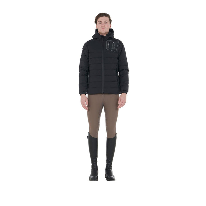 Equestro men's stretch fabric down jacket - HorseworldEU