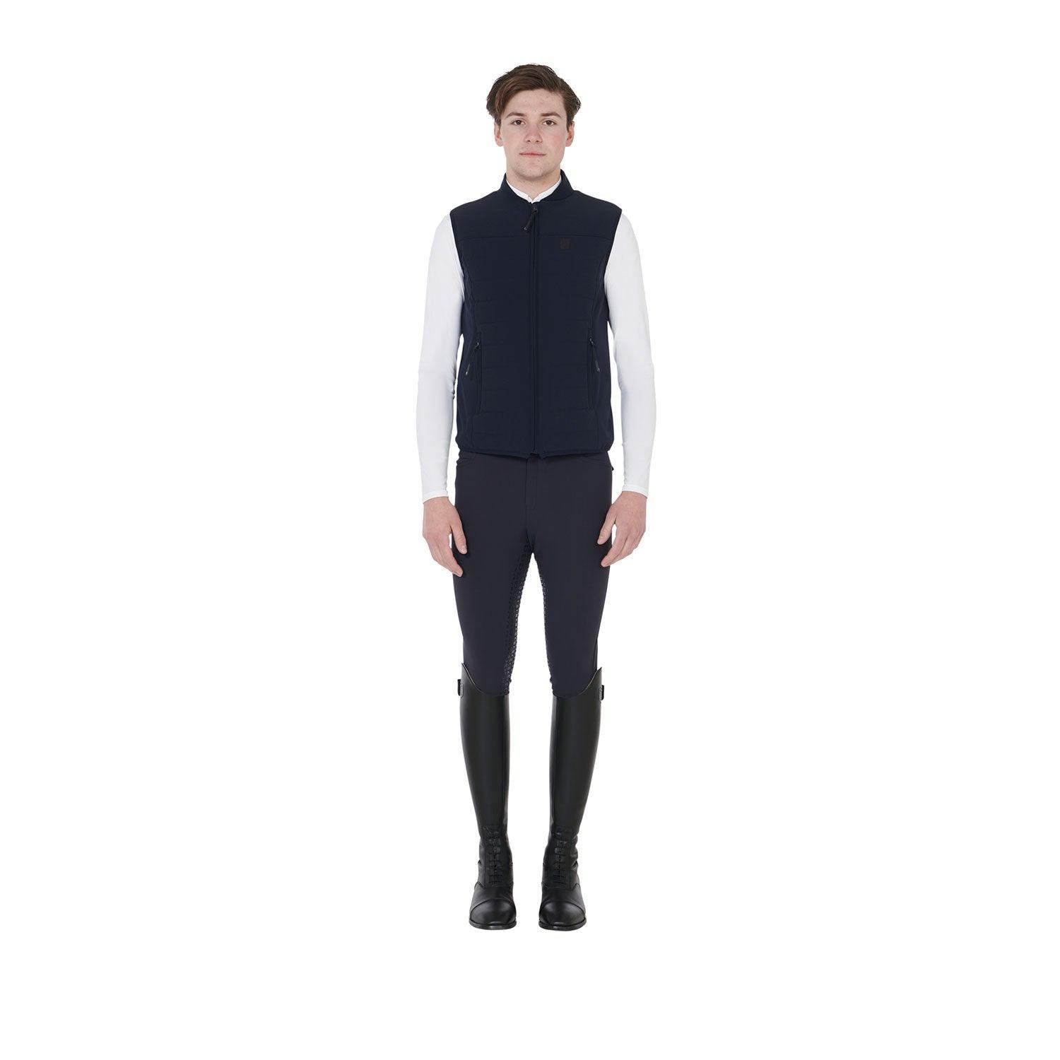 Equestro men's vest in technical breathable fabric - HorseworldEU