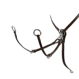 Equestro tanned leather fork hunting breastplate - HorseworldEU