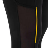 Equestro women's slim fit leggings micro mesh inserts - HorseworldEU
