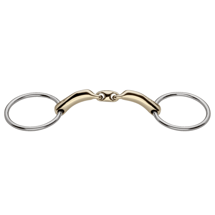 Herm. Sprenger novocontact loose ring snaffle 14 mm - double jointed - sensogan 40455 - HorseworldEU