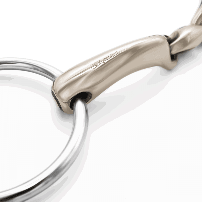 Herm. Sprenger novocontact loose ring snaffle 14 mm - double jointed - sensogan 40455 - HorseworldEU