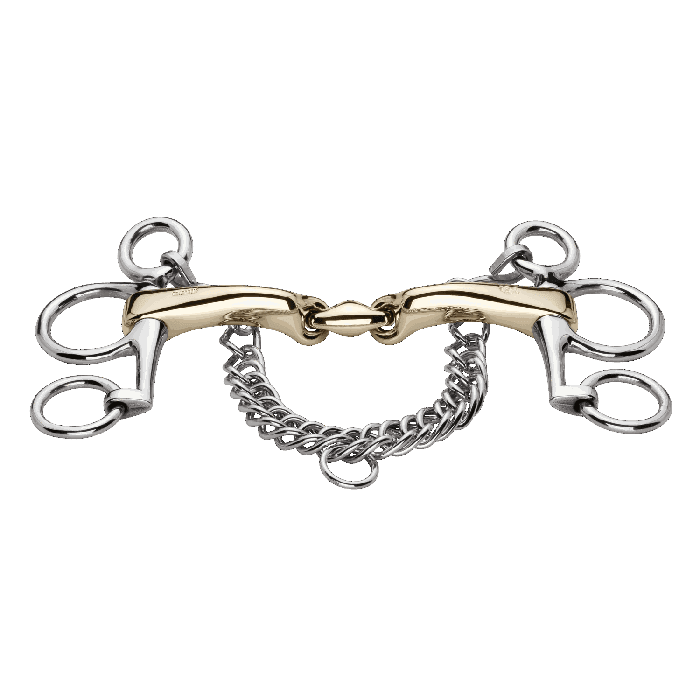 Herm. Sprenger novocontact Pelham 16 mm double jointed - sensogan 42156 - HorseworldEU