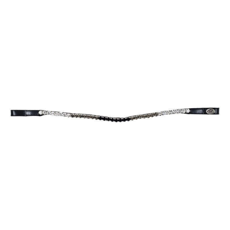 HFI straight browband with strass - HorseworldEU