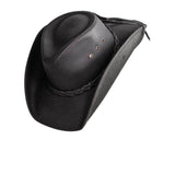 American hat makers Hollywood |  Leather Cowboy Hat