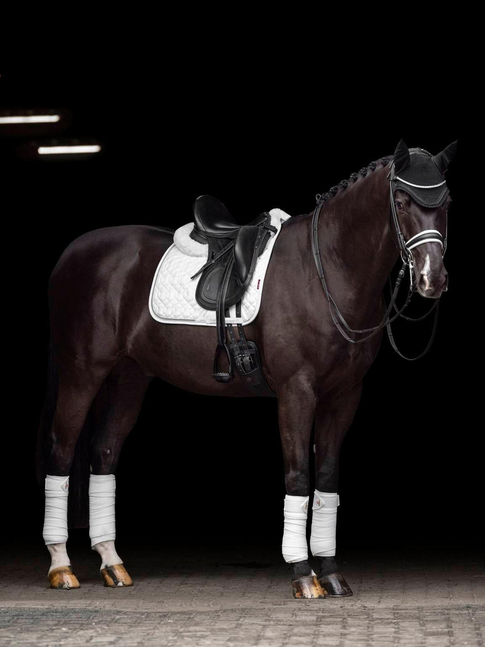 LeMieux crystal suede dressage square - HorseworldEU