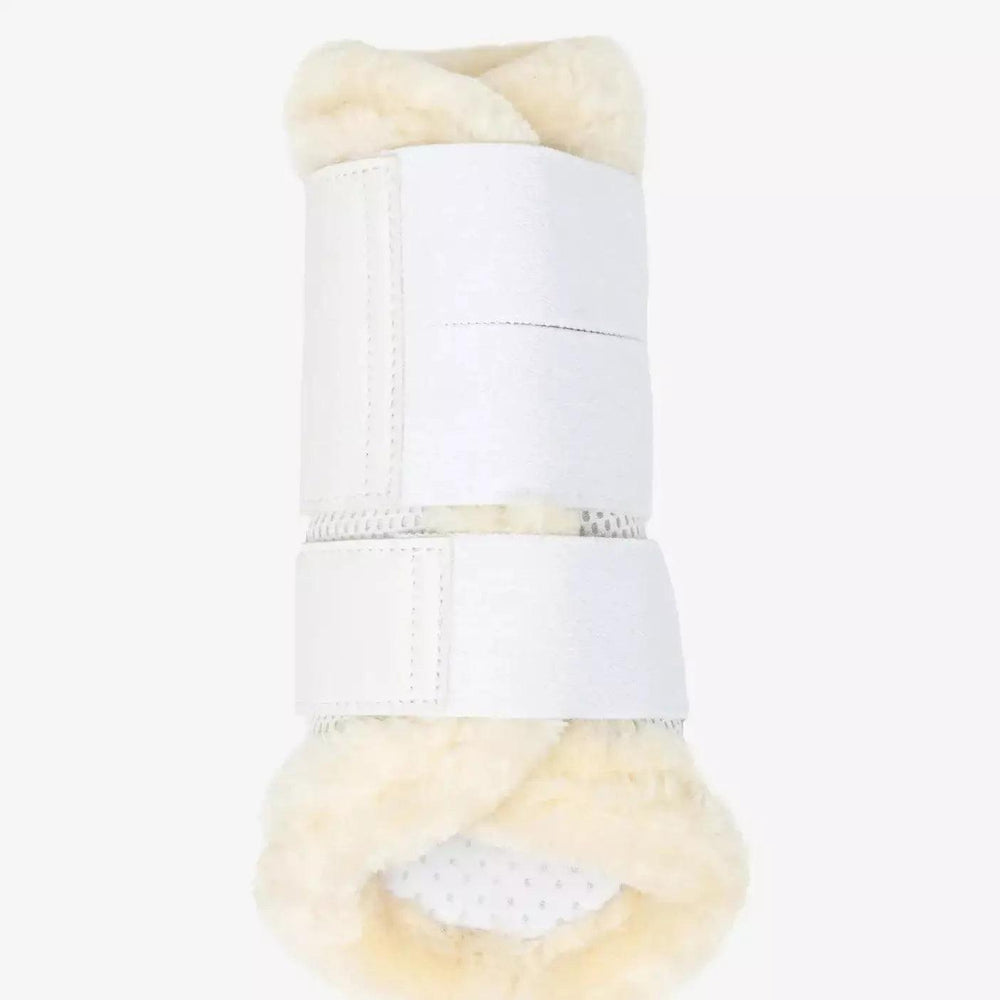 LeMieux Fleece Edged mesh brushing boots Lemieux