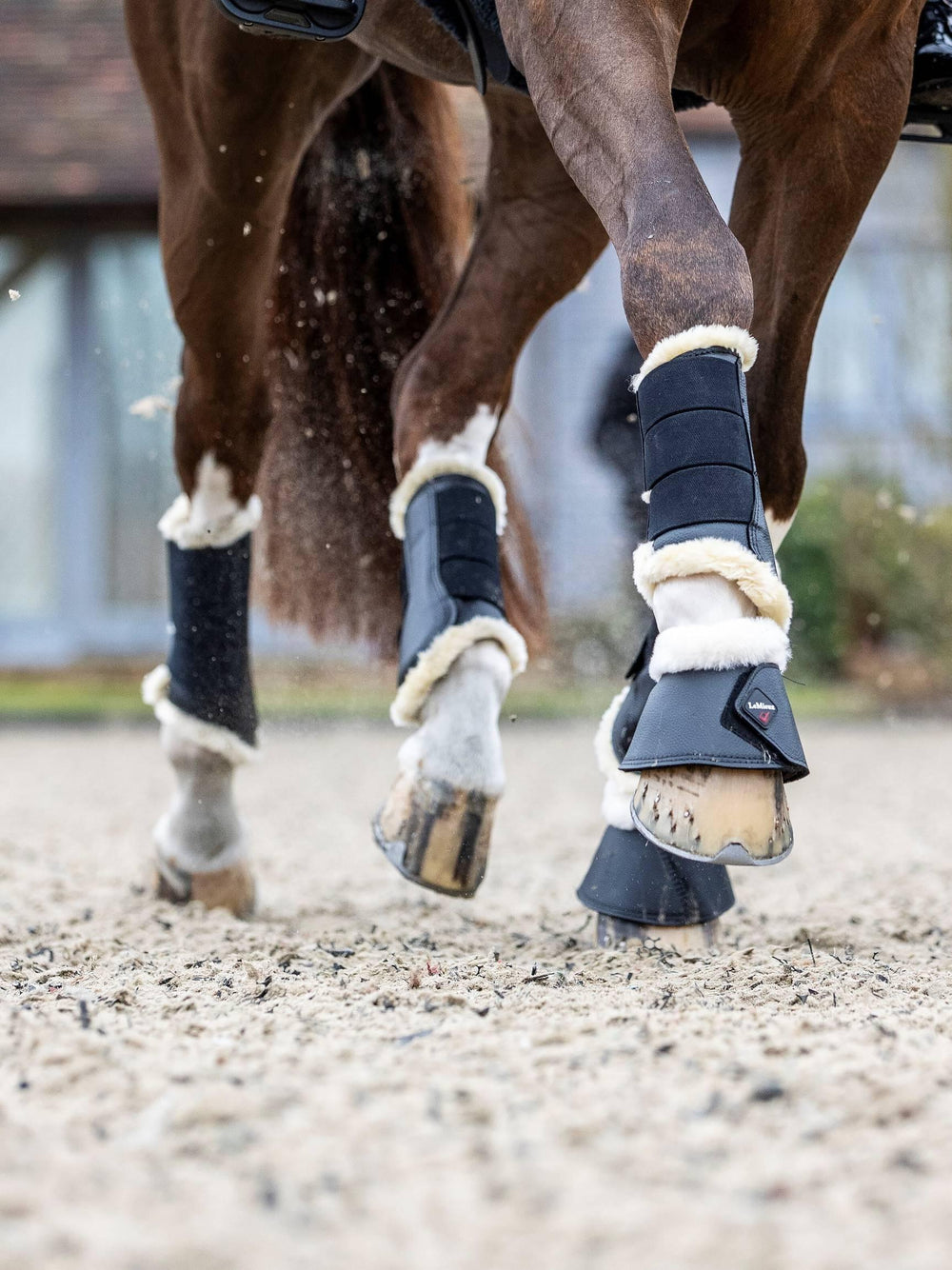 LeMieux fleece lined brushing boots - HorseworldEU