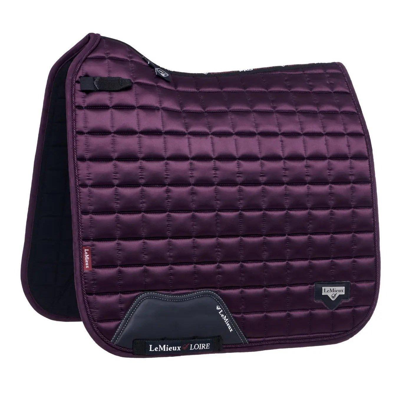 Lemieux Loire classic satin dressage saddle pad Lemieux