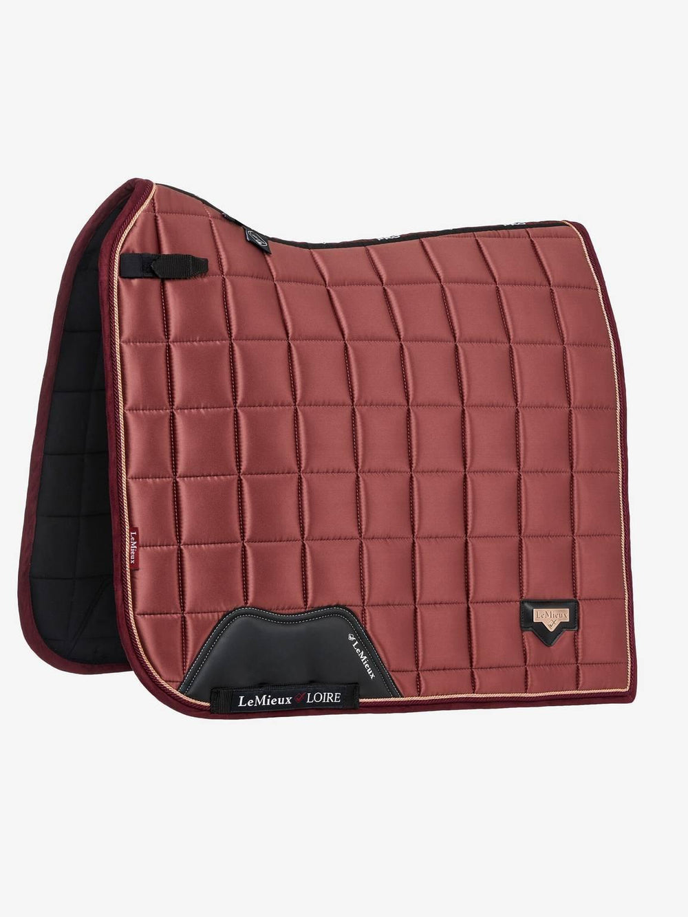 Lemieux Loire classic satin dressage saddle pad - HorseworldEU