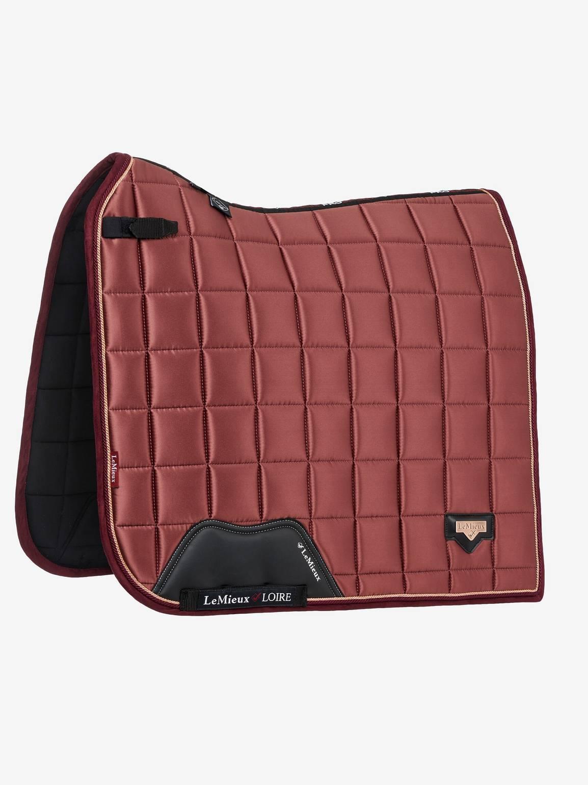 Lemieux Loire classic satin dressage saddle pad - HorseworldEU