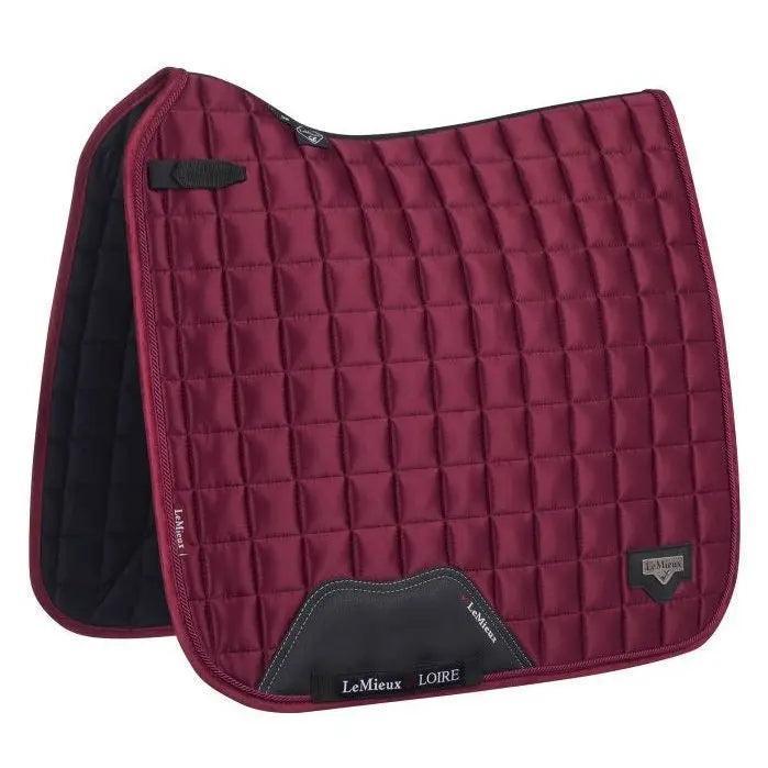 Lemieux Loire classic satin dressage saddle pad Lemieux