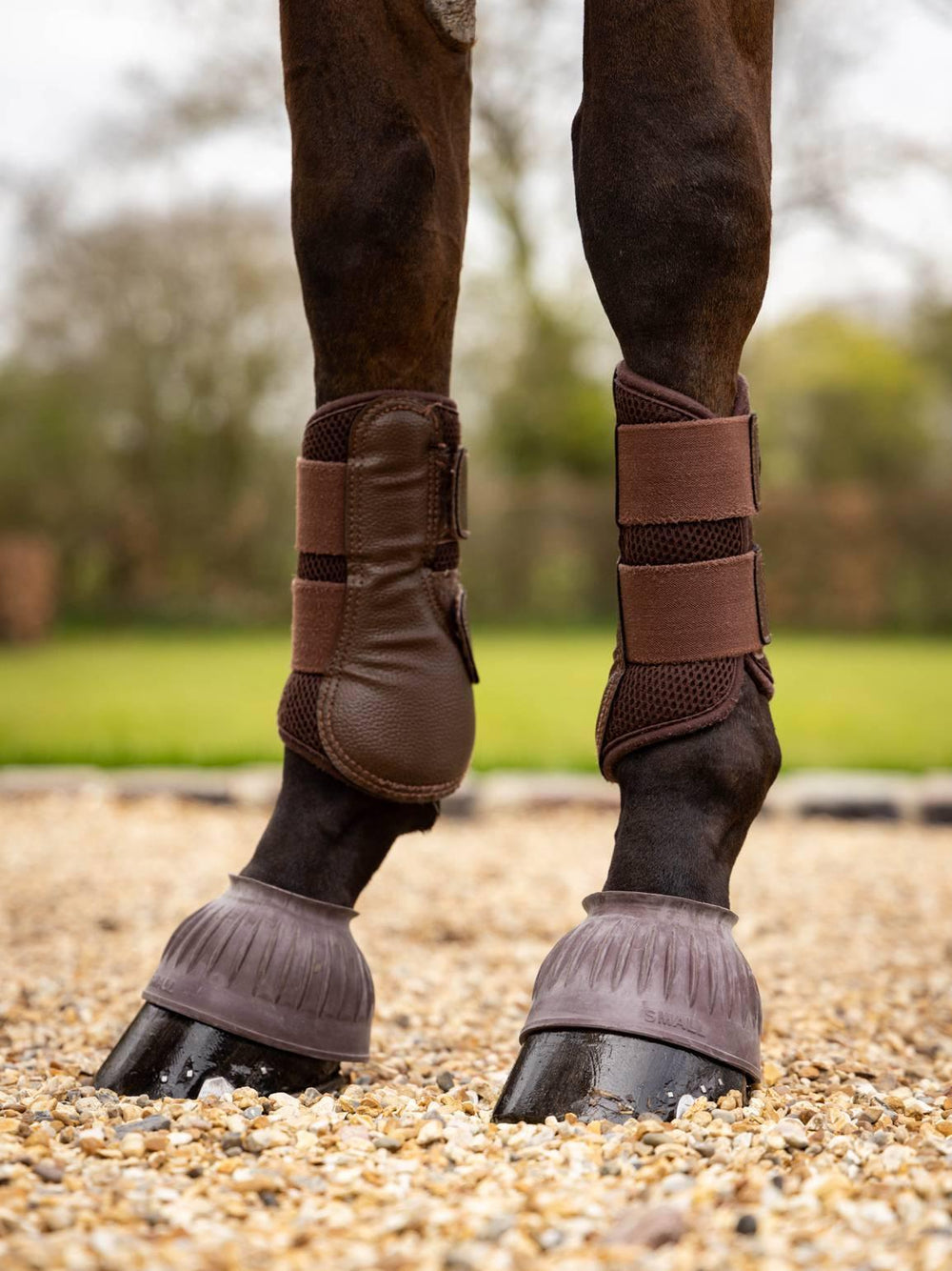 LeMieux rubber pull on over reach boots - HorseworldEU