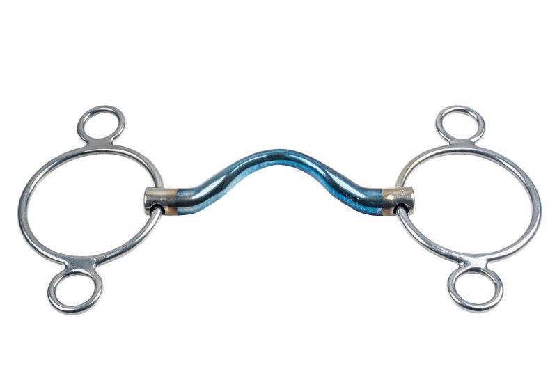 Trust sweet iron 3 ring (pessoa) bit - HorseworldEU