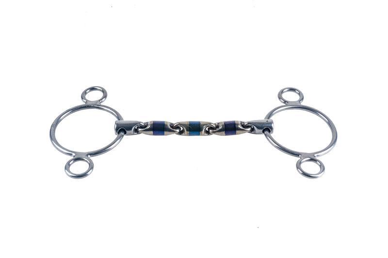 Trust sweet iron 3 ring (pessoa) bit - HorseworldEU