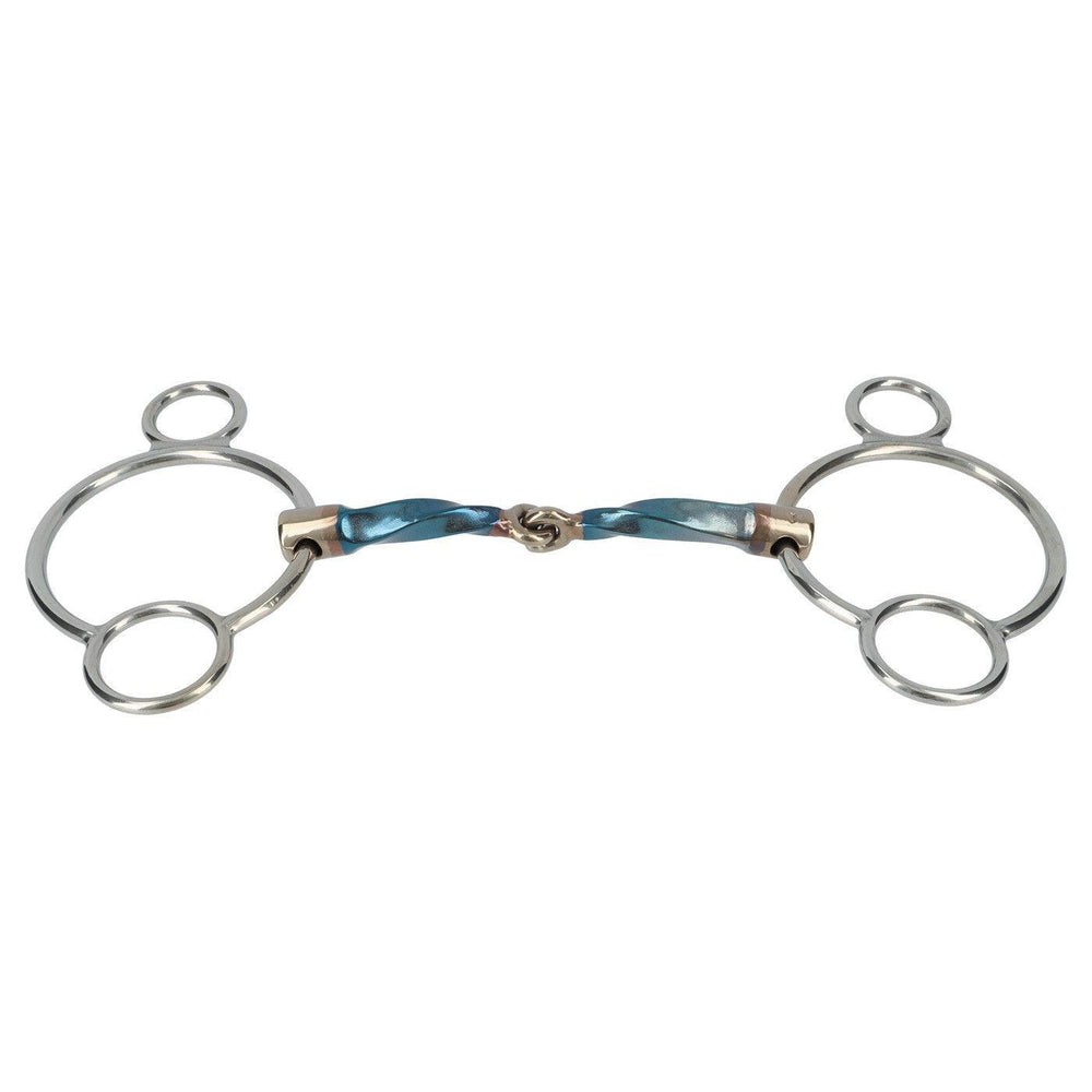 Trust sweet iron 3 ring (pessoa) bit - HorseworldEU